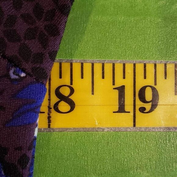 Title Nine Purple and Blue Patterned Dress - Picture 9 of 11